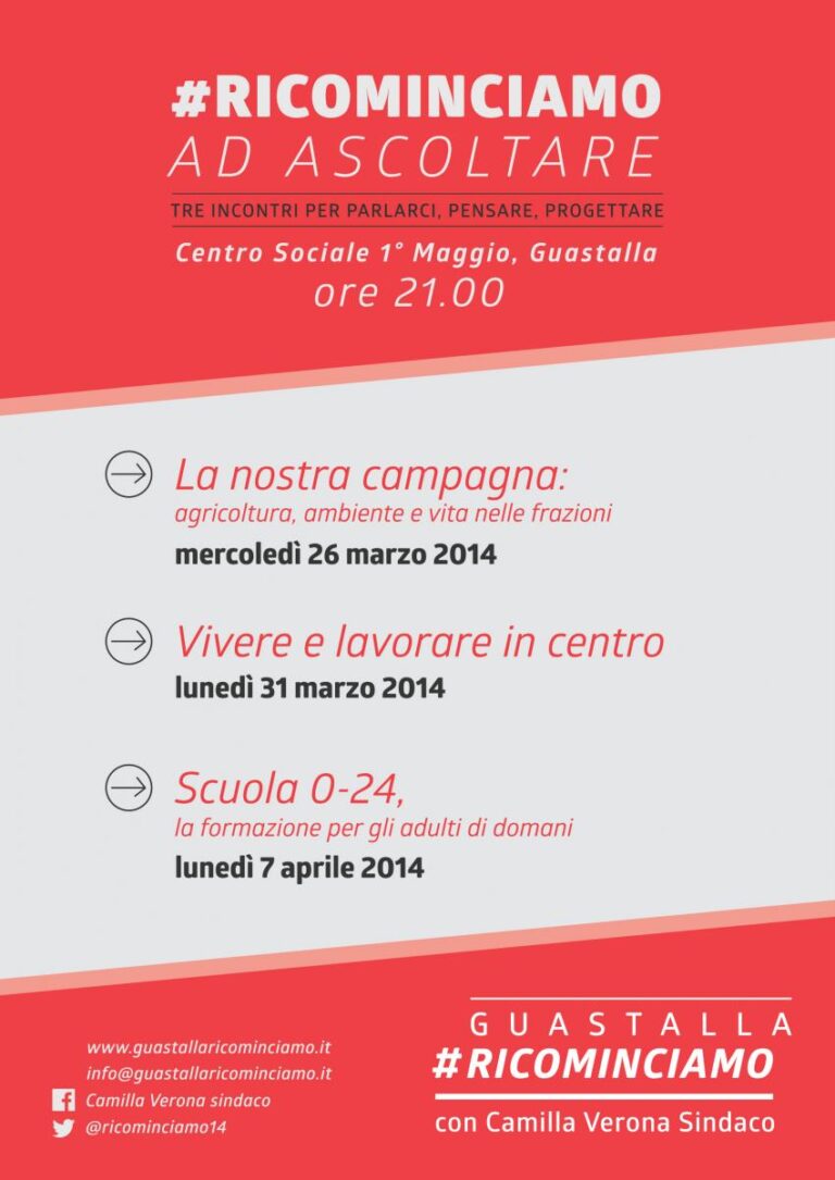 #RICOMINCIAMO ad ascoltare