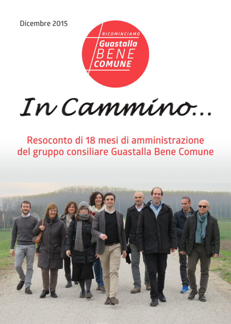 RESOCONTO DI 18 MESI DI AMMINISTRAZIONE – Un nostro opuscolo per tutte le famiglie
